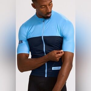 NWT Le Col Men’s Sport Lightweight Cycling Jersey Short Sleeve